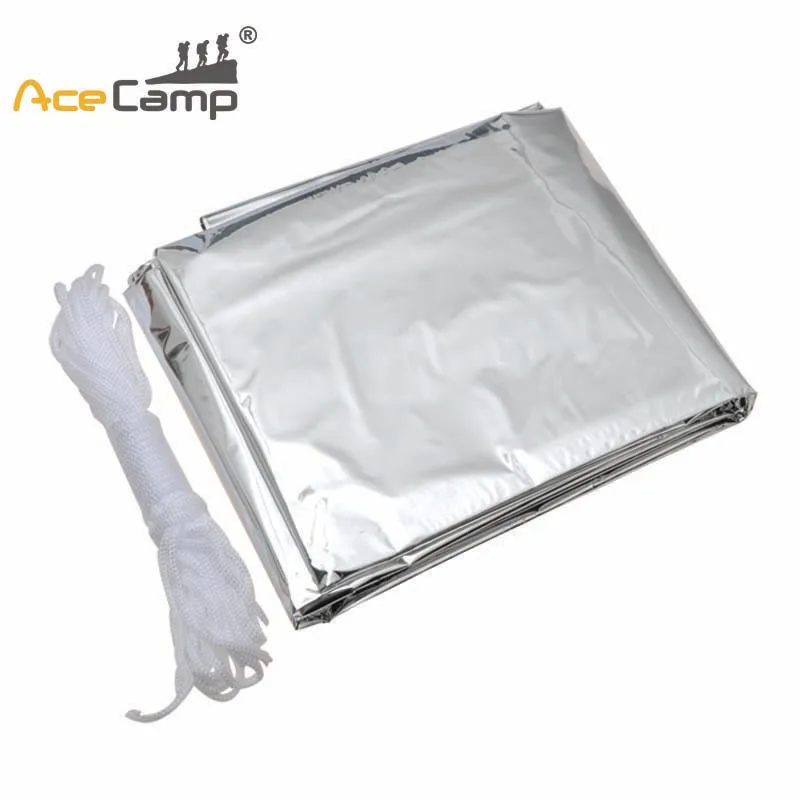 AceCamp 240*152cm Camping Hiking Tools Waterproof Reflective Windproof Tent First Aid Survival Rescue Curtain Tent Rope Included
AceCamp 240*152cm Camping Hiking Tools Waterproof Reflective Windproof Tent First Aid Survival Rescue Curtain Tent Rope Included