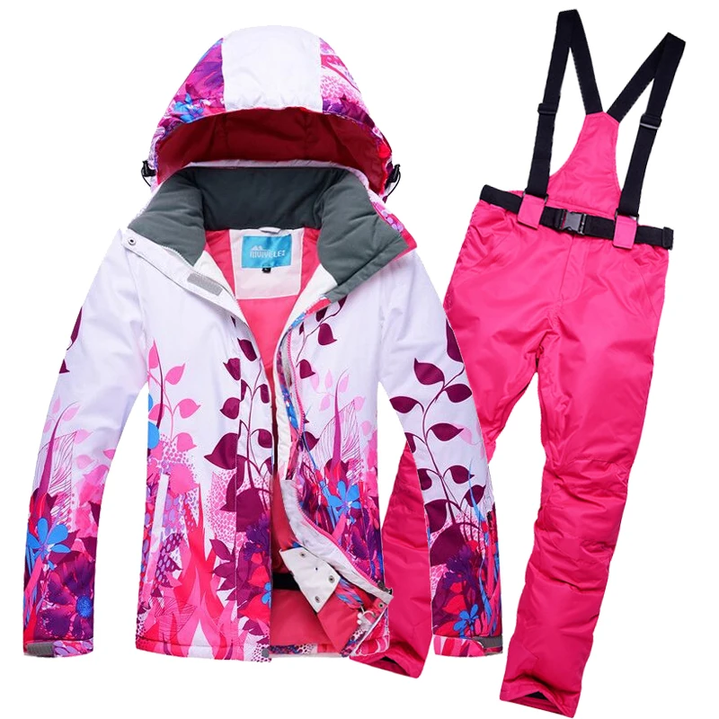 Winter Jackets Women Ski Suit Set Jackets And Pants Outdoor Single Ski Set Windproof Therma Ski Snowboard Printed Sportswear
Winter Jackets Women Ski Suit Set Jackets And Pants Outdoor Single Ski Set Windproof Therma Ski Snowboard Printed Sportswear