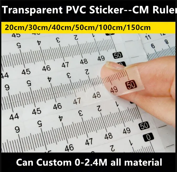 15PCS/LOT Centimeter Ruler Transparent PVC Sticker DIY Self Adhesive Measuring Tape Ruler Sticker
15PCS/LOT Centimeter Ruler Transparent PVC Sticker DIY Self Adhesive Measuring Tape Ruler Sticker