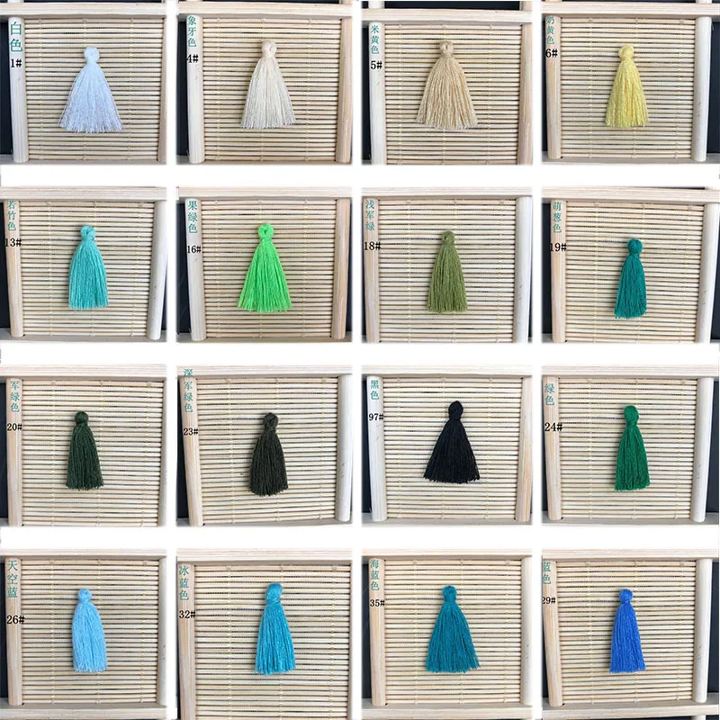 100PCS Multicolor Mini Cotton Thread Fabric Tassel DIY Pendant Jewelry Key Making Fringe Trim Craft Tassels Sewing Accessories
100PCS Multicolor Mini Cotton Thread Fabric Tassel DIY Pendant Jewelry Key Making Fringe Trim Craft Tassels Sewing Accessories