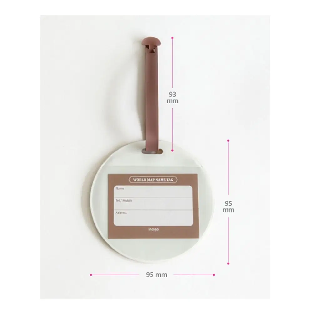 Fashion Map Luggage Tag Women Travel Accessories Silica Gel Suitcase ID Address Holder Baggage Boarding Tag Portable Label
Fashion Map Luggage Tag Women Travel Accessories Silica Gel Suitcase ID Address Holder Baggage Boarding Tag Portable Label