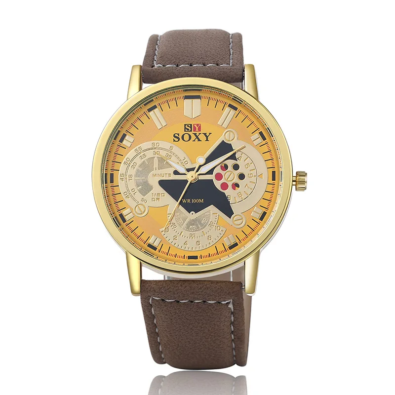 New Luxury Fashion Sport Watches Men Leather Quartz Analog Watches Casual Cool Watch SOXY Brand Men Watches Relogio Masculino
New Luxury Fashion Sport Watches Men Leather Quartz Analog Watches Casual Cool Watch SOXY Brand Men Watches Relogio Masculino