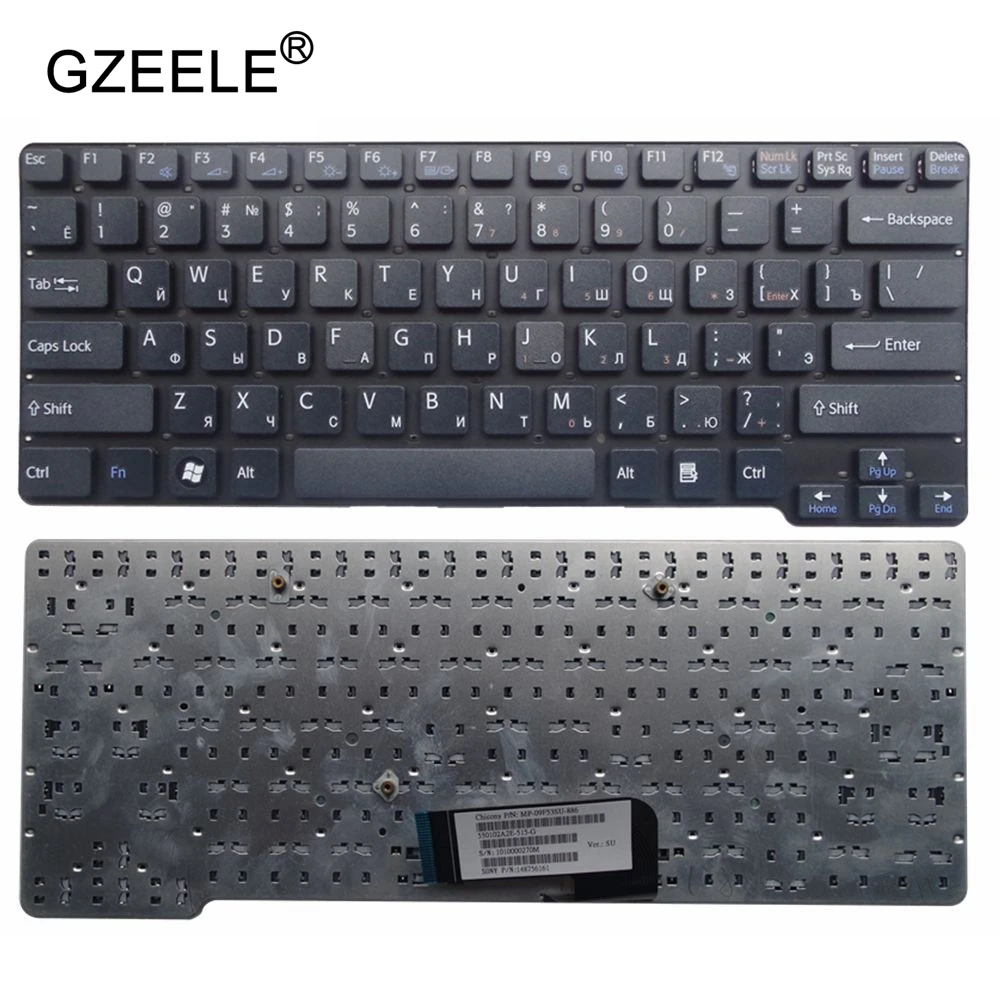 Новая русская клавиатура для ноутбука GZEELE SONY VPC-CW VPC CW VPCCW 100C CW1S3C CW1S4C CW152C CW1S5C 2S2 CW2S5C