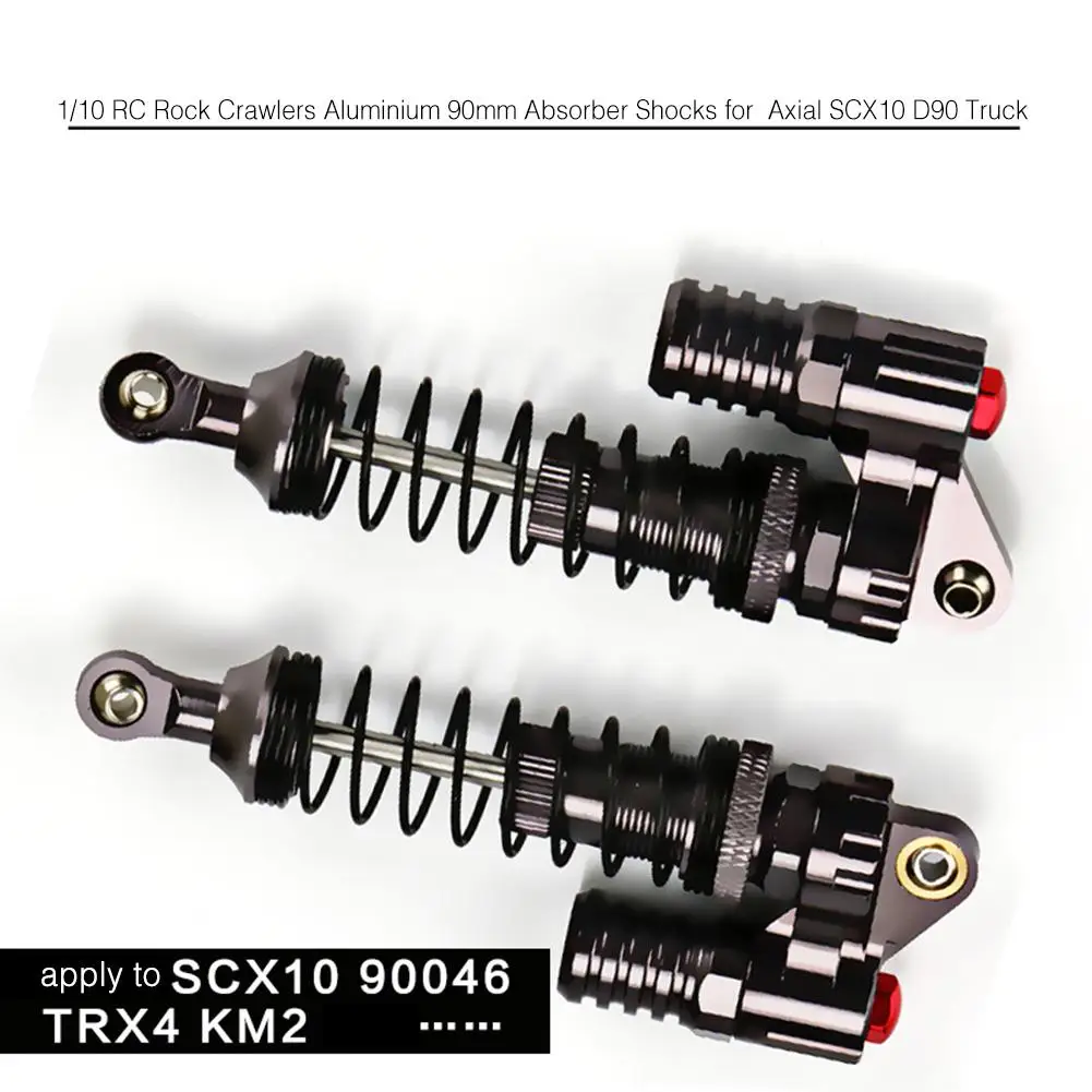 1/10 RC Car Parts Metal Truck Crawler Axial Rock Crawlers Aluminium 90MM Shock Absorber for Axial SCX10 D90 Truck
1/10 RC Car Parts Metal Truck Crawler Axial Rock Crawlers Aluminium 90MM Shock Absorber for Axial SCX10 D90 Truck