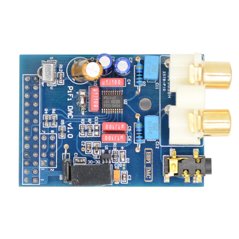 HIFI DAC модуль звуковой карты для Raspberry Pi B версии | Электронные компоненты и