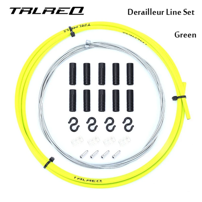 Brake Cable and Derailleur Cable kits 4mm Shift Gear Derailleur kits 5mm MTB Bike Brake Line Tube Kits Cycling Accessories
Brake Cable and Derailleur Cable kits 4mm Shift Gear Derailleur kits 5mm MTB Bike Brake Line Tube Kits Cycling Accessories