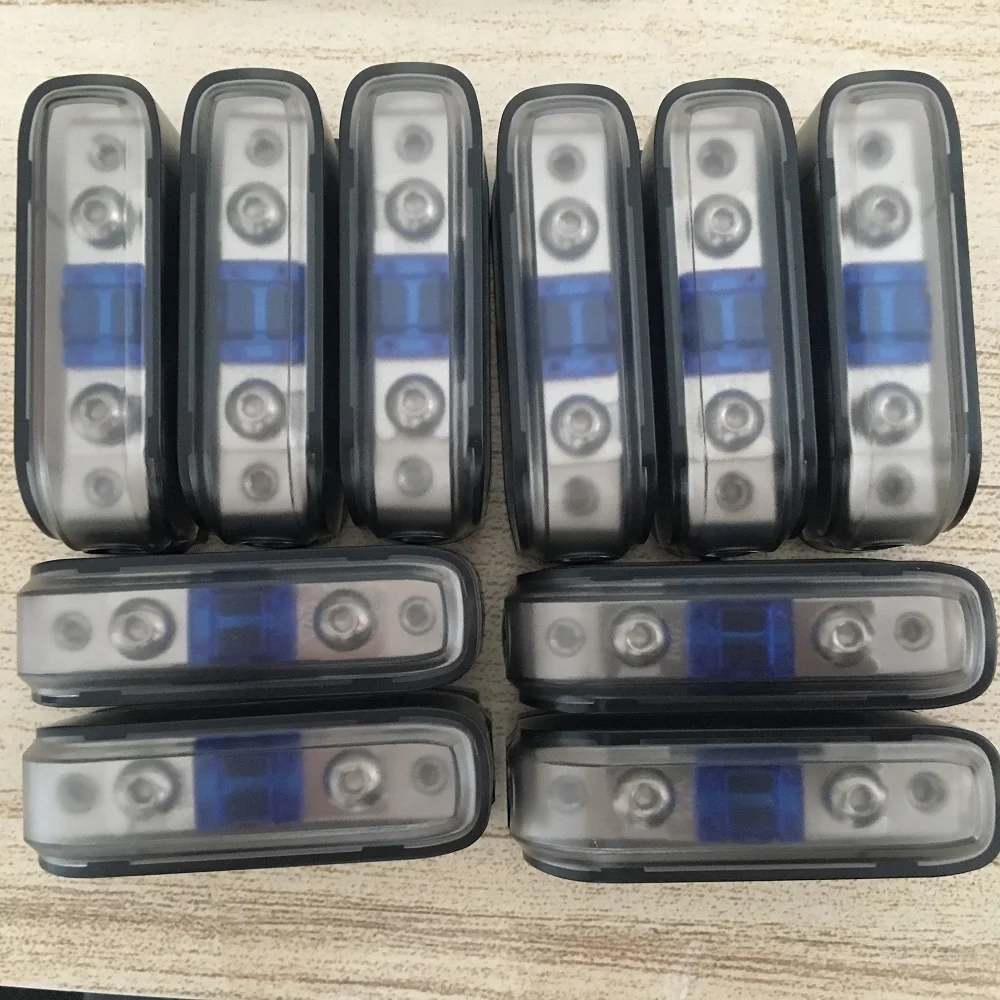50pcs/lot Cable 4AWG 8AWG In Out Auto AFS Fuse Holder Mini ANL Fuse Block with Fuse 60A 100A
50pcs/lot Cable 4AWG 8AWG In Out Auto AFS Fuse Holder Mini ANL Fuse Block with Fuse 60A 100A