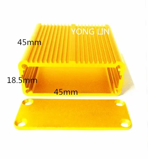 2pieces aluminum box45*18.5*45MM /Decoder shell/ aluminium enclosure project box/ top sales pcb aluminum cabinet
2pieces aluminum box45*18.5*45MM /Decoder shell/ aluminium enclosure project box/ top sales pcb aluminum cabinet