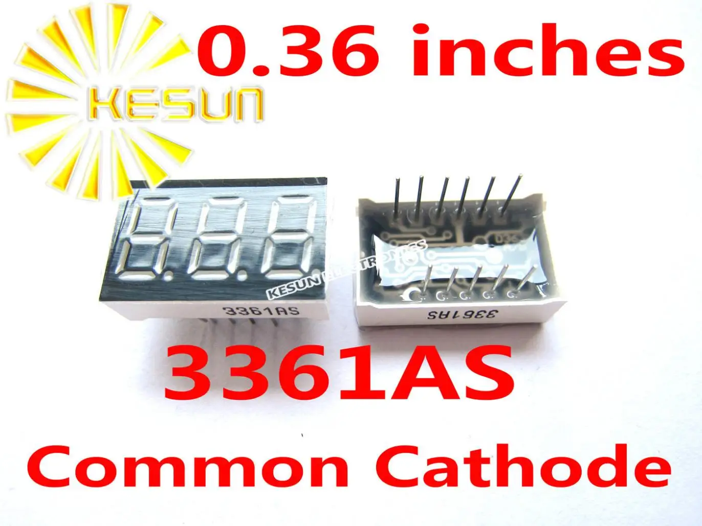 5 шт. x 0 36 дюйма красная синяя зеленая 3 цифровая трубка 3361AS 3361BS 3361AG 3361BG 3361AB 3361BB