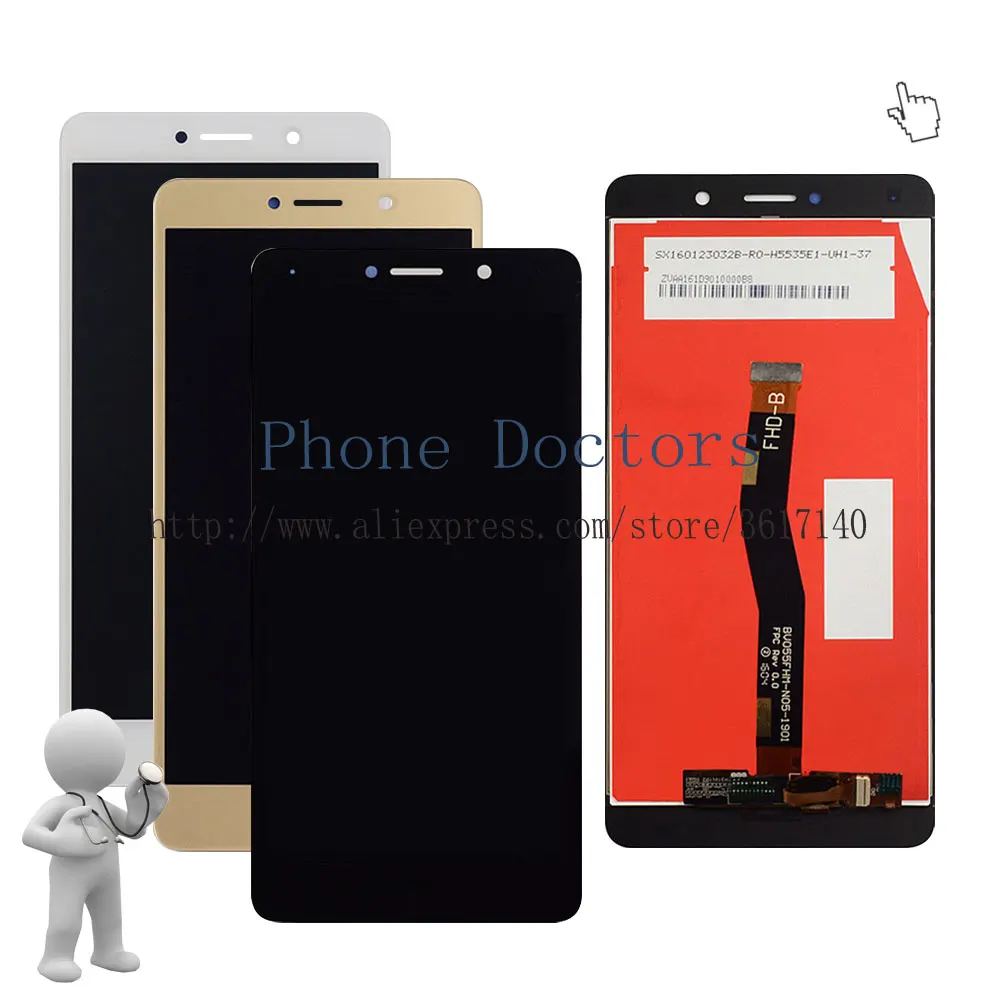 5.5'' Full LCD Display + Touch Screen Digitizer Assembly Replacement For Huawei GR5 2017 BLL-L21 BLL-L22 ; New ; 100% Tested
5.5'' Full LCD Display + Touch Screen Digitizer Assembly Replacement For Huawei GR5 2017 BLL-L21 BLL-L22 ; New ; 100% Tested