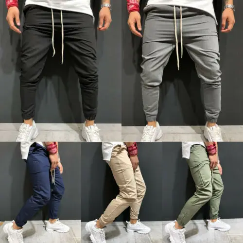 Men's Sport Elasticated Waist Cargo Combat Pants Long Trousers Tracksuit Fitness Workout Joggers Gym Sweatpants
Men's Sport Elasticated Waist Cargo Combat Pants Long Trousers Tracksuit Fitness Workout Joggers Gym Sweatpants