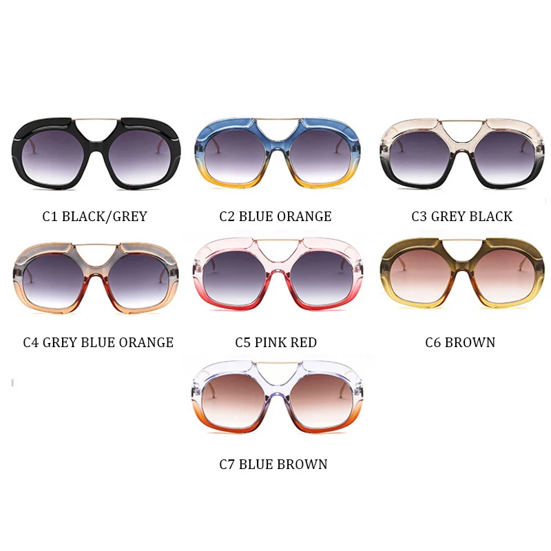 ALOZ MICC Vintage Round Sunglasses Women Men Brand Designer 2018 Fashion Oversized Sun Glasses Female Eyewear Oculos UV400 Q626
ALOZ MICC Vintage Round Sunglasses Women Men Brand Designer 2018 Fashion Oversized Sun Glasses Female Eyewear Oculos UV400 Q626