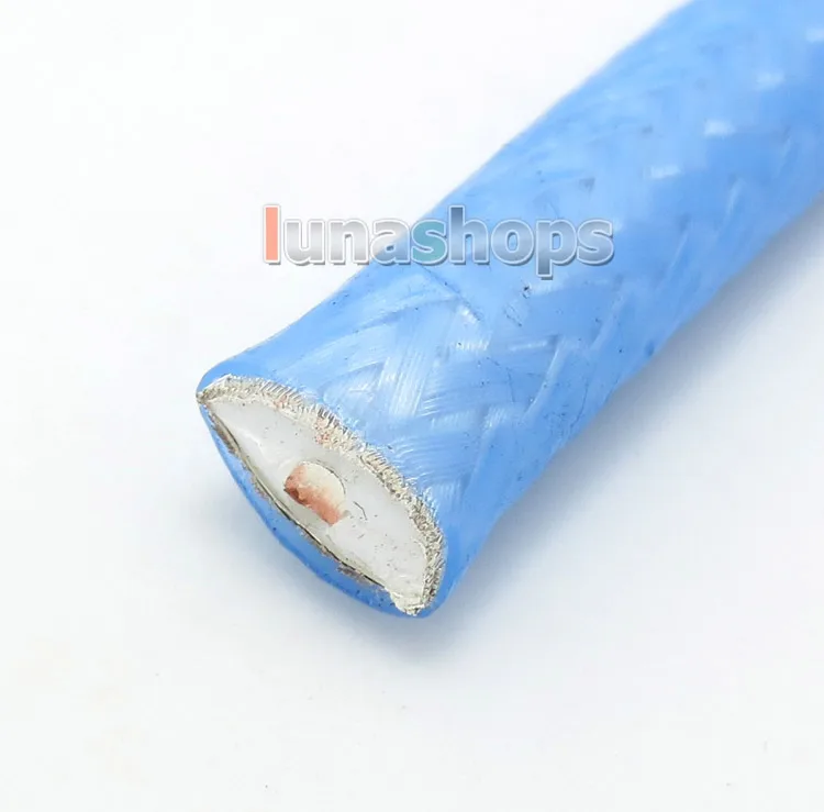 LN004052 10m Blue Skin Silver Plated + Shield Layer Speaker Audio Signal DIY Cable Dia:0.75cm RG800
LN004052 10m Blue Skin Silver Plated + Shield Layer Speaker Audio Signal DIY Cable Dia:0.75cm RG800