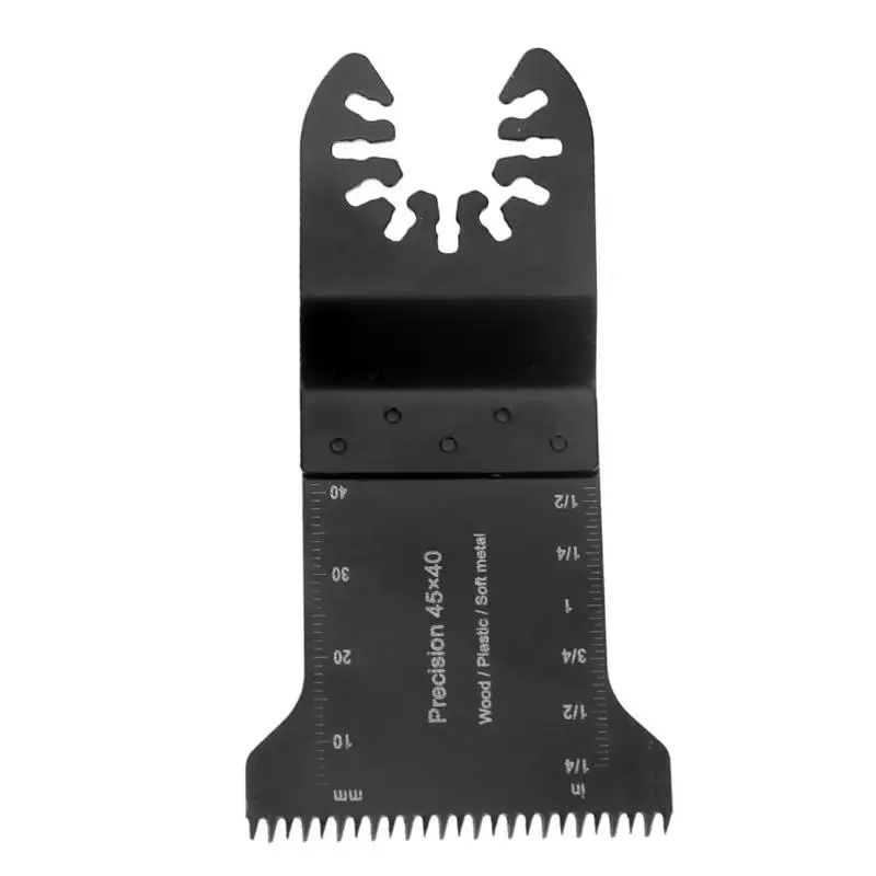 45mm Oscillating Multitool Precision Teeth Multi Saw Blade Cutting Tools for Cutting Wood Drywall Plastics
45mm Oscillating Multitool Precision Teeth Multi Saw Blade Cutting Tools for Cutting Wood Drywall Plastics