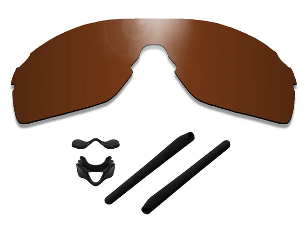 Линзы Glintbay 100% для солнцезащитных очков Oakley EVZero | Аксессуары одежды