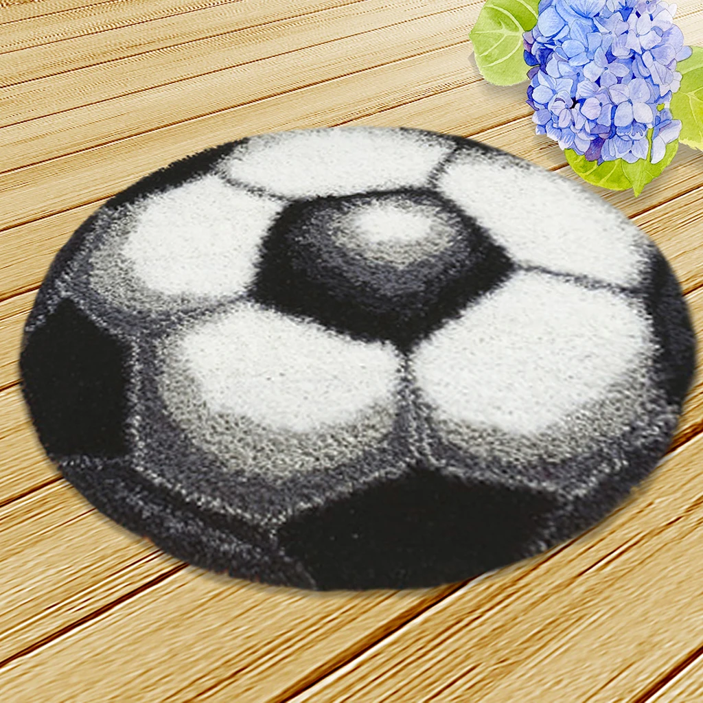 Футбольная защелка крючком наборы ковров DIY ремесло иглы коврики с вышивкой для