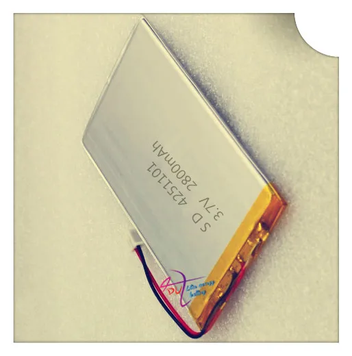XHR-2P 2.54 2800mAh 4251101 3.7V Rechargeable batteries lithium polymer battery 4050100
XHR-2P 2.54 2800mAh 4251101 3.7V Rechargeable batteries lithium polymer battery 4050100