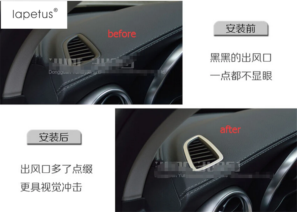 Lapetus Metal Interior Refit Kit Fit For Mercedes Benz C CLASS W205 2014 - 2021 Dashboard Air AC Outlet Vent Stickers Cover Trim
Lapetus Metal Interior Refit Kit Fit For Mercedes Benz C CLASS W205 2014 - 2021 Dashboard Air AC Outlet Vent Stickers Cover Trim