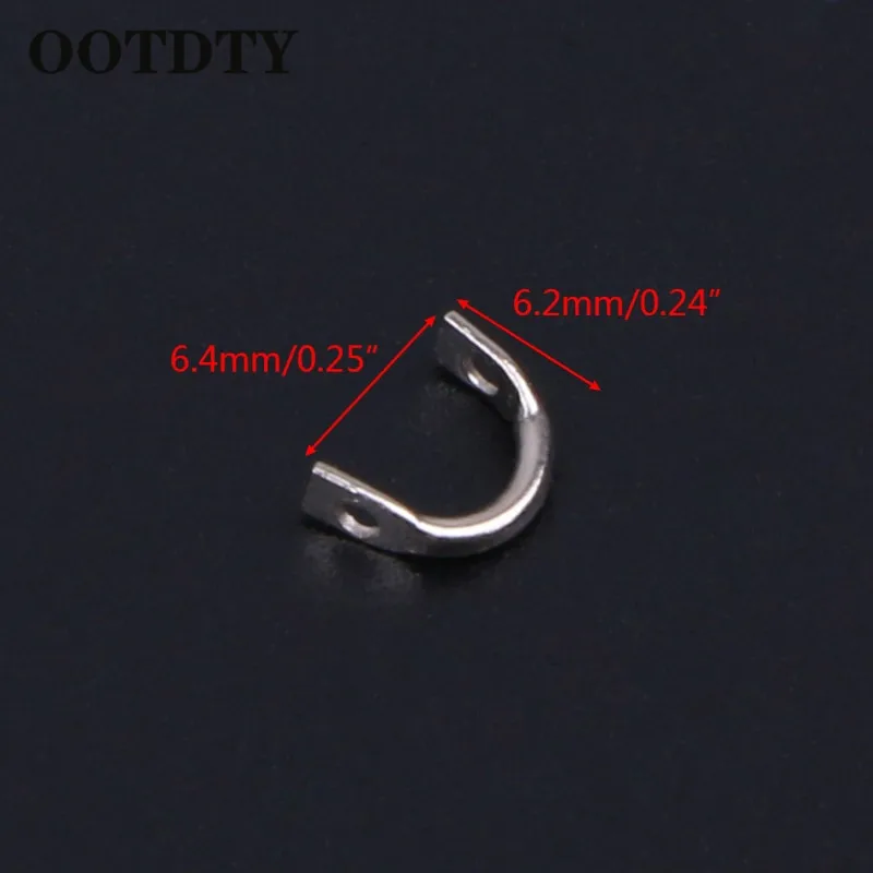 OOTDTY 100pcs Fishing U Shaped Ring Baits Lure Tool Stainless Steel Accessories Tackle Fishing Ring
OOTDTY 100pcs Fishing U Shaped Ring Baits Lure Tool Stainless Steel Accessories Tackle Fishing Ring
