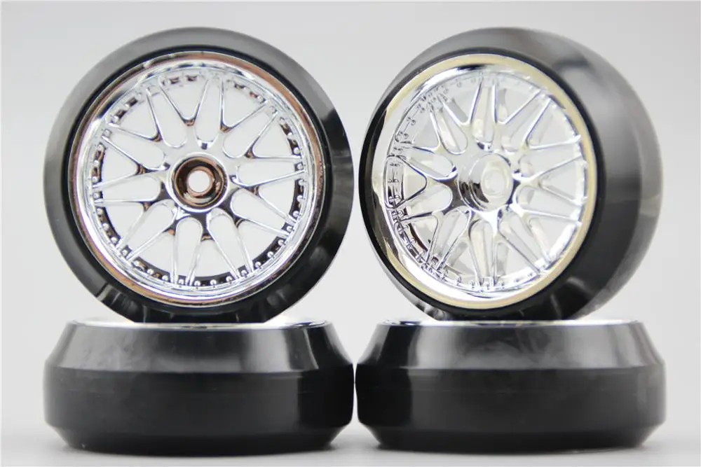 4 шт. RC 1/10 жесткая дрифтерная шина модель F20C смещение мм (хром) подходит для