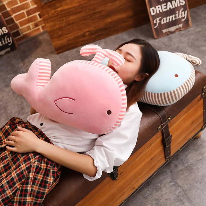 Hot New 1 pcs 50cm Kawaii plush toys sea fish doll blue and pink whale sofa pillow stuffed sea animal dolphin toy Christmas gift
Hot New 1 pcs 50cm Kawaii plush toys sea fish doll blue and pink whale sofa pillow stuffed sea animal dolphin toy Christmas gift