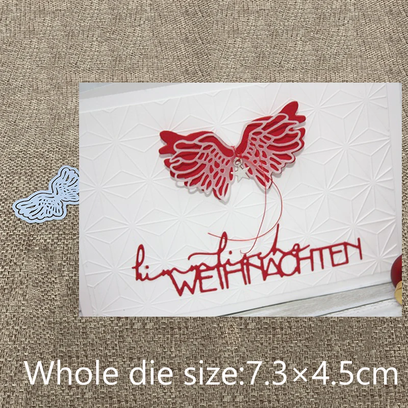 XLDesign Craft Metal Cutting Die cut dies 2pcs wings decoration scrapbook Album Paper Card Craft Embossing die cuts
XLDesign Craft Metal Cutting Die cut dies 2pcs wings decoration scrapbook Album Paper Card Craft Embossing die cuts