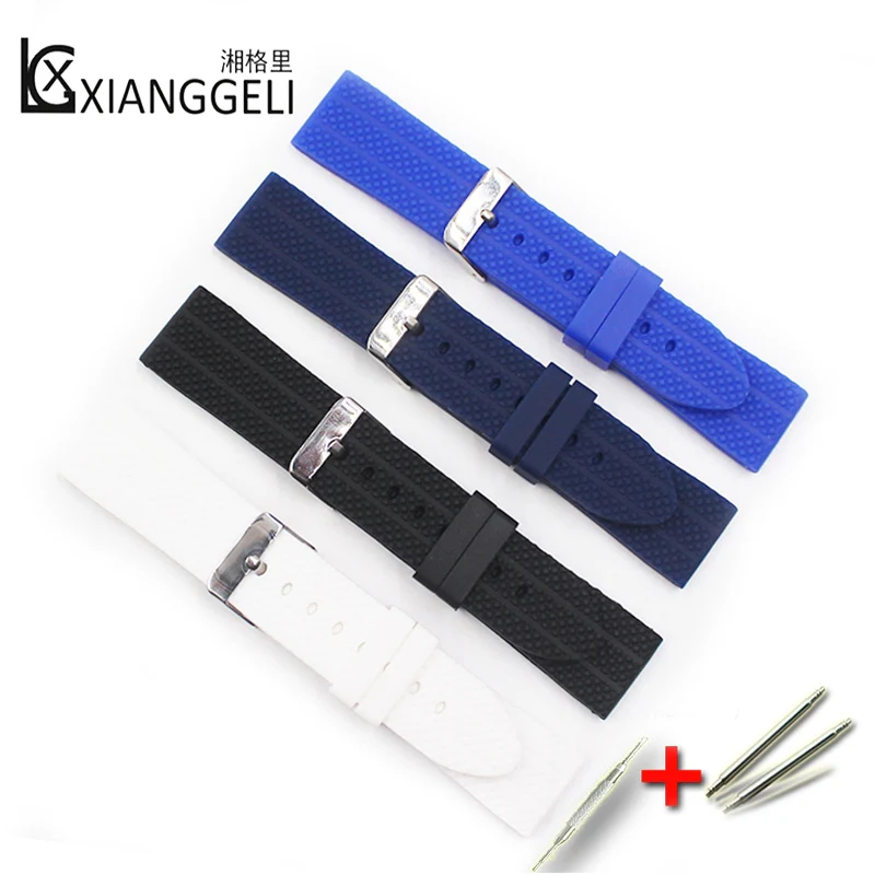 watch accessories rubber Silicone strap 22mm Watchband for women watch clock watchbands men's watch strap 22mm
watch accessories rubber Silicone strap 22mm Watchband for women watch clock watchbands men's watch strap 22mm