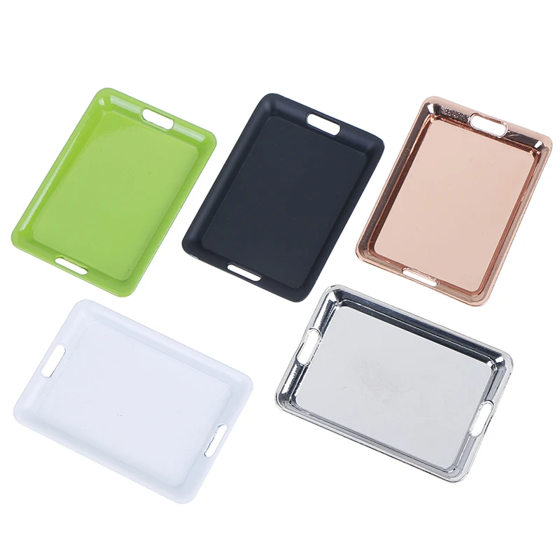 42*60mm Miniature Accessories 1/12 Dollhouse Mini Metal Plate Simulation Tray Model Toys for Doll House Decoration
42*60mm Miniature Accessories 1/12 Dollhouse Mini Metal Plate Simulation Tray Model Toys for Doll House Decoration
