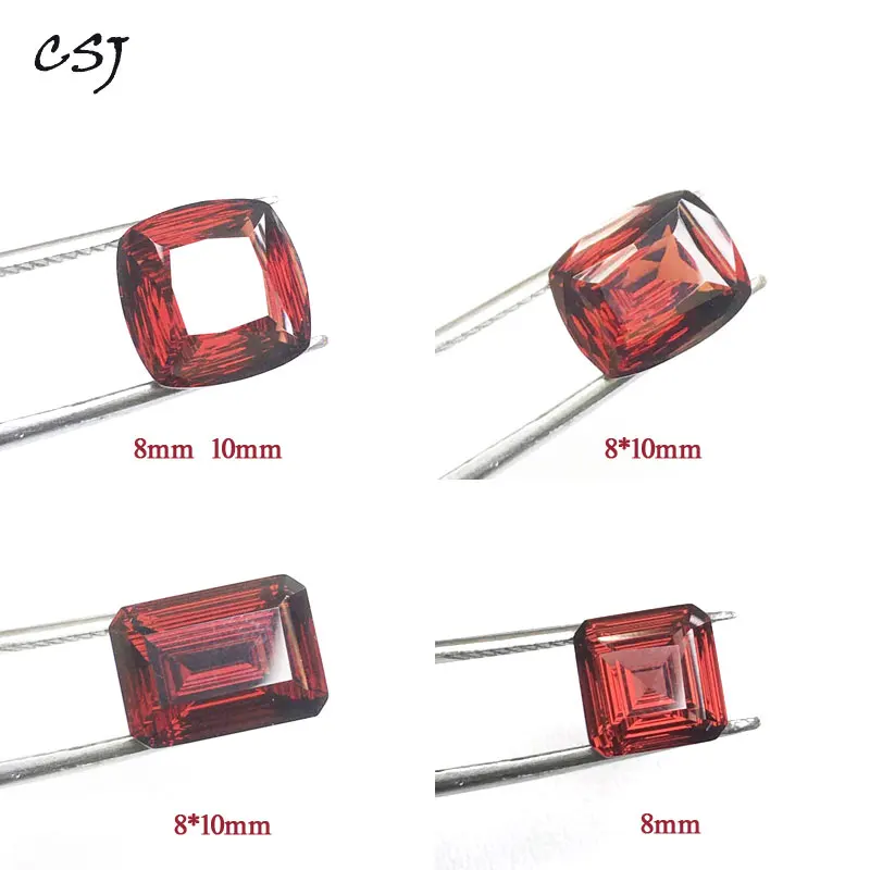 CSJ Real natural red garnet loose gemstone concave brilliant honeycomb cut for 925 silver gold fine jewelry women gift
CSJ Real natural red garnet loose gemstone concave brilliant honeycomb cut for 925 silver gold fine jewelry women gift