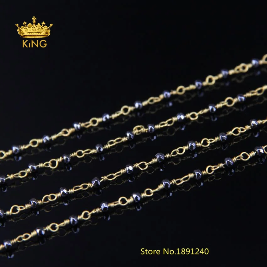 Tiny New Bronze Brass Handmade Hand Wired Black Hematite Rondelle 2x3mm Beads Link Rosary Chains Jewelry Findings Wholesale LS38
Tiny New Bronze Brass Handmade Hand Wired Black Hematite Rondelle 2x3mm Beads Link Rosary Chains Jewelry Findings Wholesale LS38
