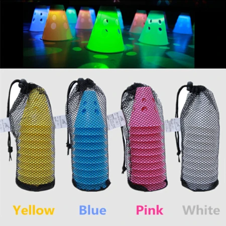 10 Pcs/Lot LED Skating Cone Wind-Proof Cup for Slalom Skating, Battery and Li-ion Chargeable Battery Flash Variable Light
10 Pcs/Lot LED Skating Cone Wind-Proof Cup for Slalom Skating, Battery and Li-ion Chargeable Battery Flash Variable Light
