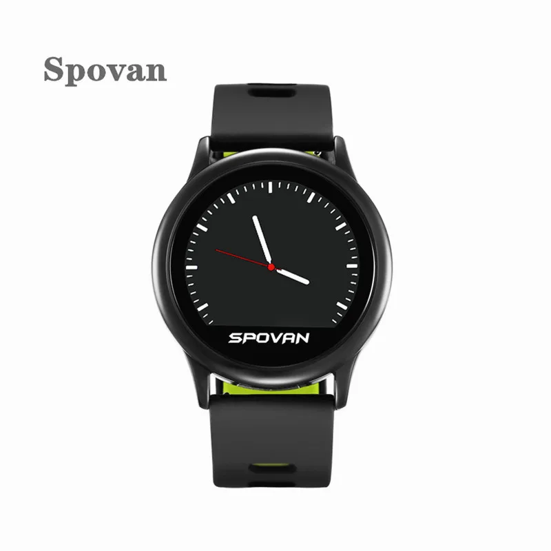 Spovan SW001 Цифровые Смарт часы OLED цветной сенсорный экран фитнес трекер монитор