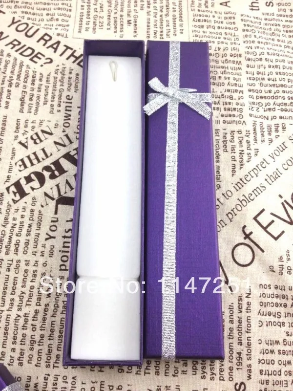 Wholesale 24pcs/Lot Purple Paper Necklace Gift Box 20x4x2cm Jewelry Bracelet Box Anklets Necklaces Display Packaging Boxes
Wholesale 24pcs/Lot Purple Paper Necklace Gift Box 20x4x2cm Jewelry Bracelet Box Anklets Necklaces Display Packaging Boxes