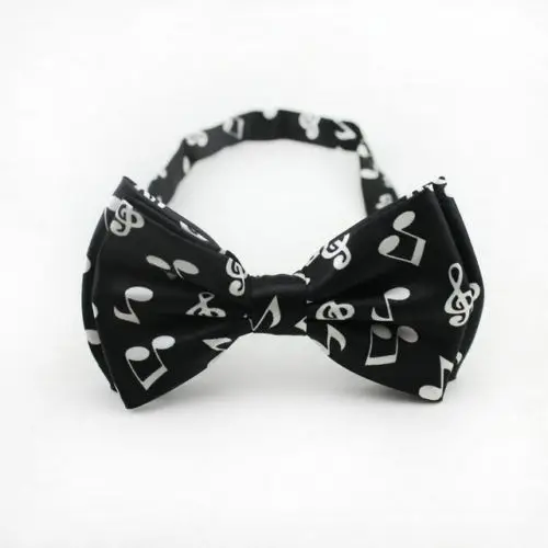 Fashion white Musical Note Black Bow tie for Men Unisex Tuxedo Dress Bowtie Butterfly Brand New fine accessories LDB-106
Fashion white Musical Note Black Bow tie for Men Unisex Tuxedo Dress Bowtie Butterfly Brand New fine accessories LDB-106