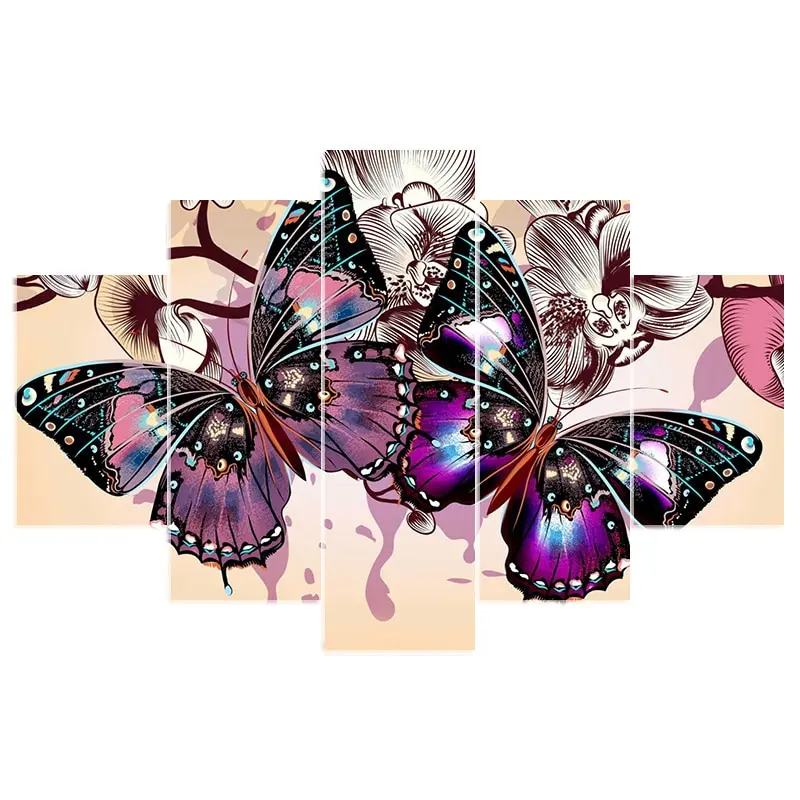 5PCS 5d diy diamond embroidery butterfly diamond painting Cross Stitch full drill Rhinestone Multi-picture gift
5PCS 5d diy diamond embroidery butterfly diamond painting Cross Stitch full drill Rhinestone Multi-picture gift