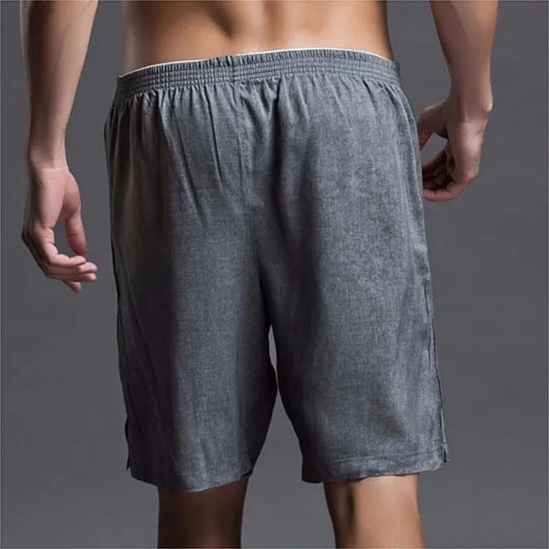Мужские бриджи из 100% льна JOZSI спортивные пляжные шорты дышащие штаны для трекинга