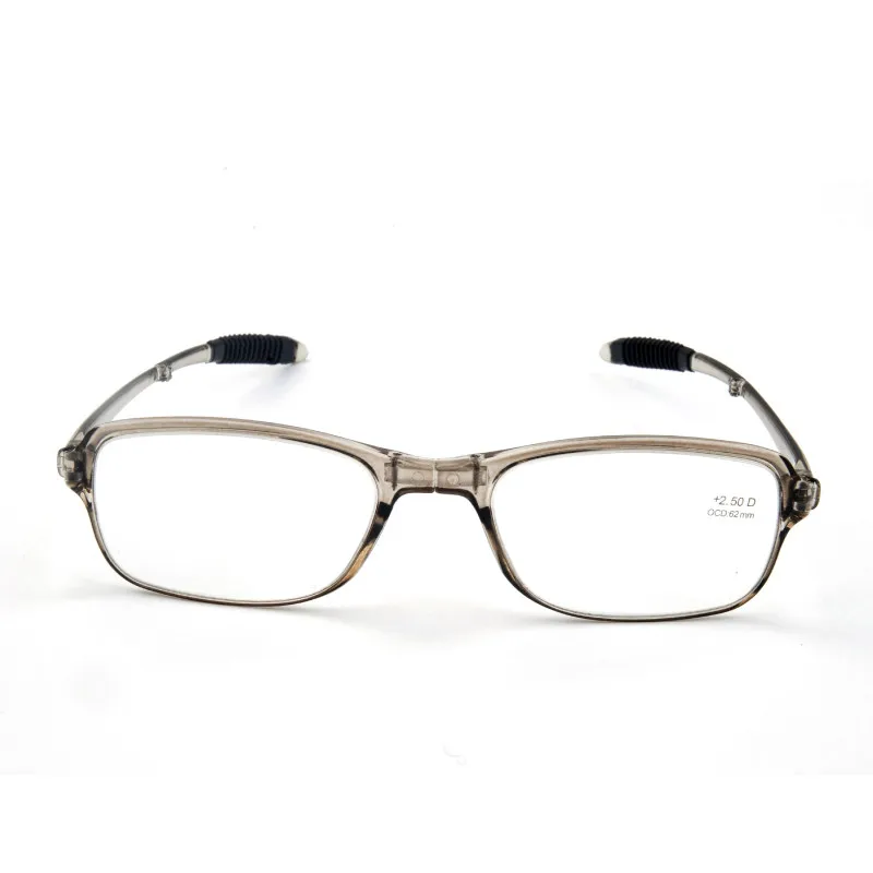 Foldable Reading Glasses Men And Women TR-90 Frame Light Reading Glasses 1.0 1.5 2.0 2.5