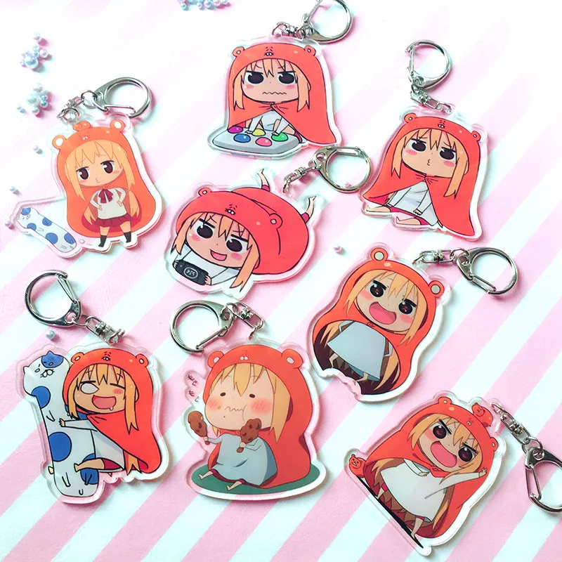 8 Pcs/lot Anime Himouto! Umaru-chan acrylic Keychain keyring figure pendant toys gifts
8 Pcs/lot Anime Himouto! Umaru-chan acrylic Keychain keyring figure pendant toys gifts