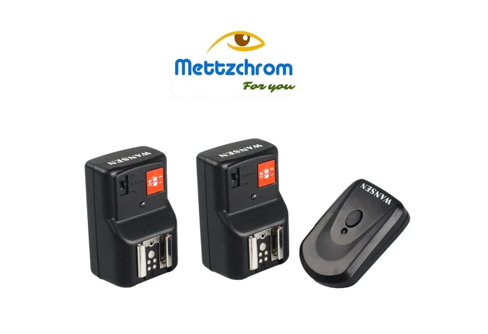 for 2 flash Wireless Flash Trigger Transmitter & 2 Receivers for Canon Nikon Yongnuo Godox
for 2 flash Wireless Flash Trigger Transmitter & 2 Receivers for Canon Nikon Yongnuo Godox