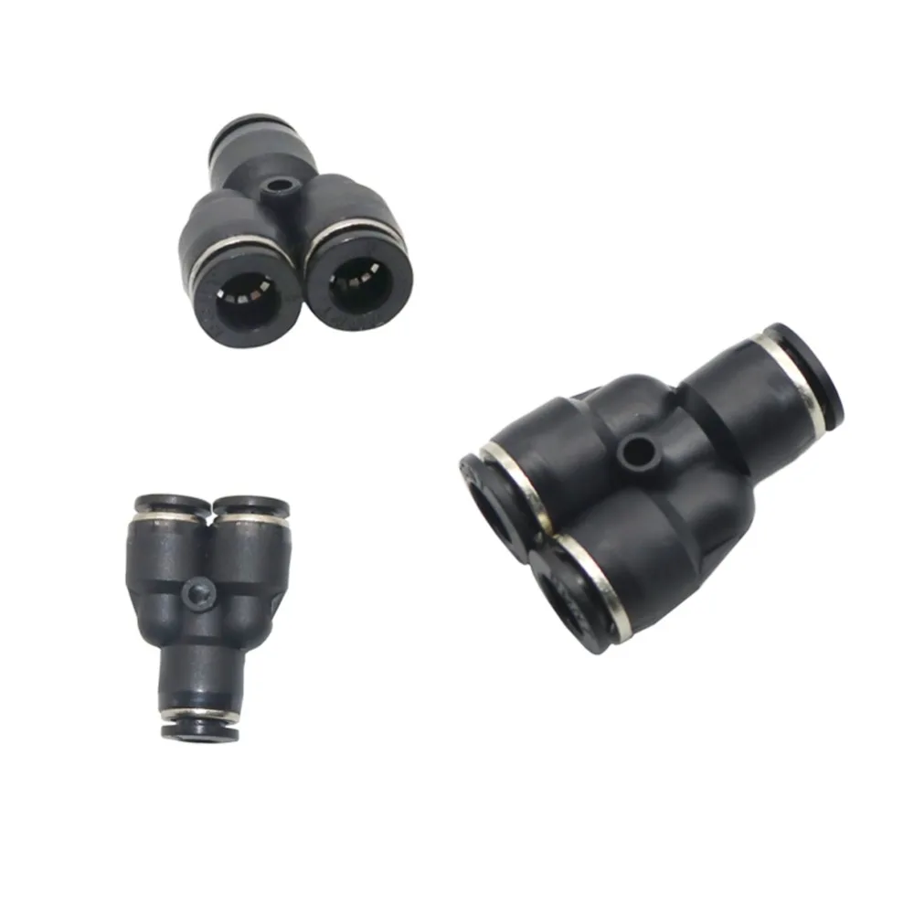 Y-type Slip-lock Quick connector Garden Pneumatic Quick coupling Low pressure mist cooling Pipe joint adapter 5 Pcs
Y-type Slip-lock Quick connector Garden Pneumatic Quick coupling Low pressure mist cooling Pipe joint adapter 5 Pcs