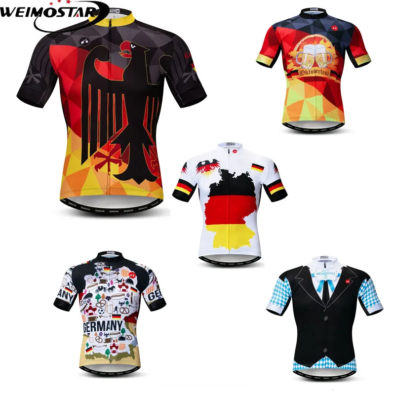 Weimostar Germany National Team Mens Cycling Jersey Tops MTB Bicycle Shirt Summer Short Sleeve Bike Jersey Herren Fahrradanzug
Weimostar Germany National Team Mens Cycling Jersey Tops MTB Bicycle Shirt Summer Short Sleeve Bike Jersey Herren Fahrradanzug