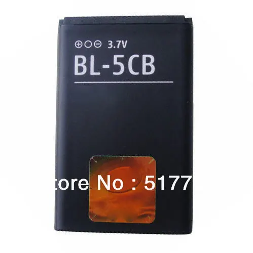 ALLCCX Высокое качество батареи мобильного телефона BL 5CB для Nokia 1616 1800 c1 02 1280 с