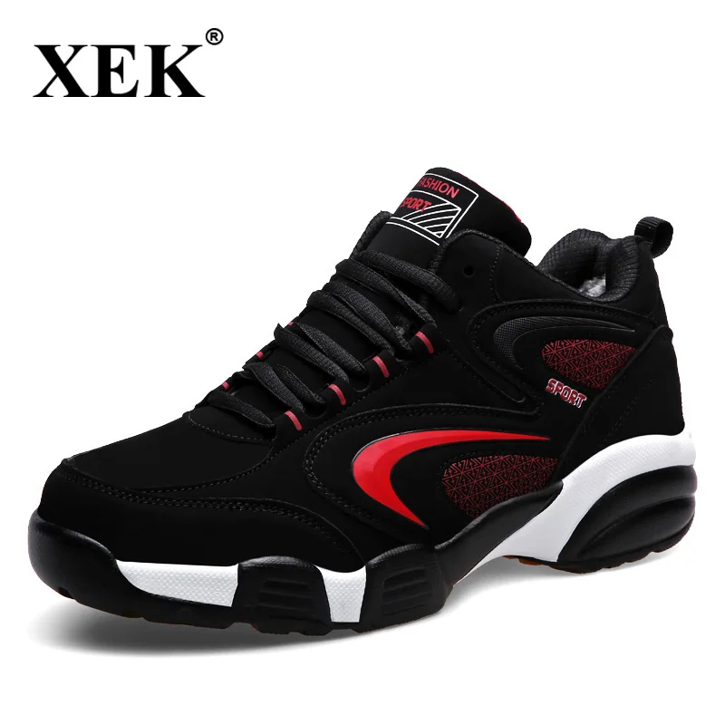 XEK 2018 новые зимние кроссовки для мужчин термальная спортивная обувь брендовые