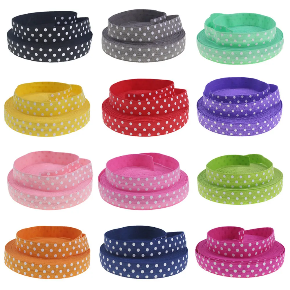 100yards/lot 5/8" Polka Dots ink printing- By the Yard wholesale Fold Over Elastic Hair Band elastic band HAIR TIES DIY
100yards/lot 5/8" Polka Dots ink printing- By the Yard wholesale Fold Over Elastic Hair Band elastic band HAIR TIES DIY