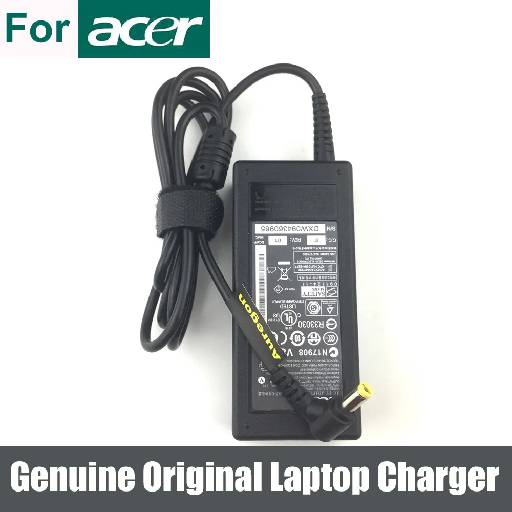 

Оригинальное зарядное устройство 65 Вт для Acer Aspire 3610 4715Z 4720G 4720Z 5000 5500 5580