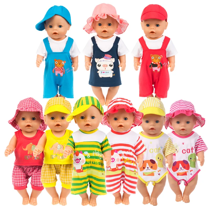 Leisure Set Doll ClothesFit 17 inch 43cm Doll Clothes Born Baby Doll Accessories Suit For Baby Birthday Festival Gift
Leisure Set Doll ClothesFit 17 inch 43cm Doll Clothes Born Baby Doll Accessories Suit For Baby Birthday Festival Gift