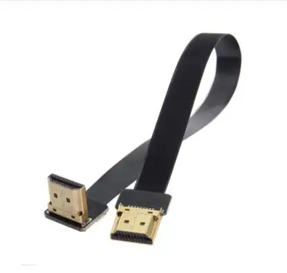 FPV HDMI штекер к HDMI штекер под углом 90 градусов HDTV FPC плоский кабель для FPV HDTV мультикоптера аэрофотосъемки 50 см
FPV HDMI штекер к HDMI штекер под углом 90 градусов HDTV FPC плоский кабель для FPV HDTV мультикоптера аэрофотосъемки 50 см