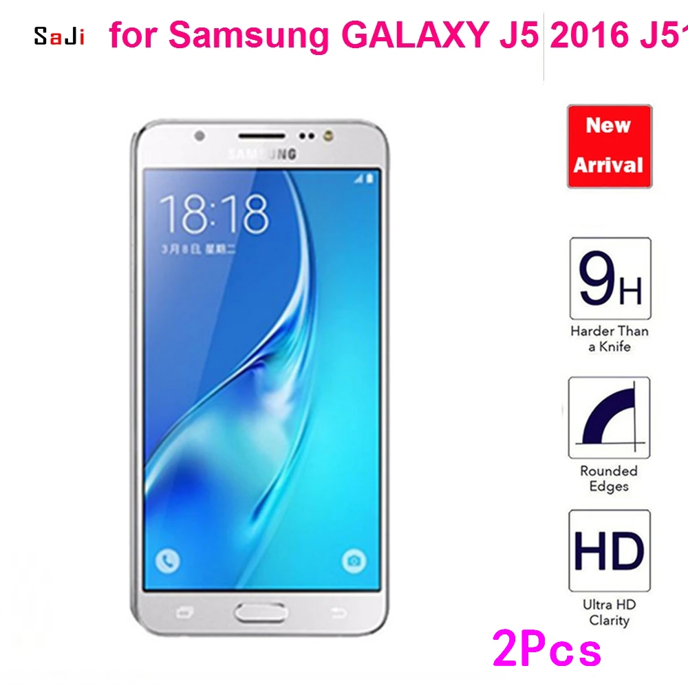 2 шт. Защитная пленка для экрана Samsung Galaxy J5 (2016) 2017 J510F J5108 закаленное стекло samsung
