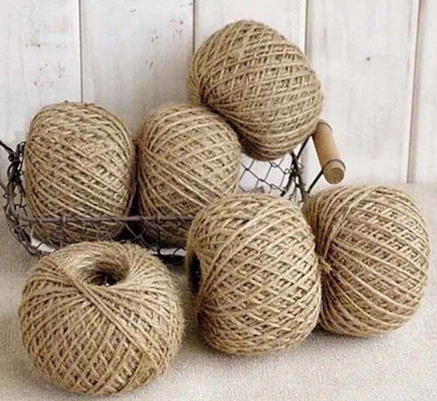 Natural Jute Twine 3-ply 100m Party Birthday Baby Shower Wedding Gender Reveal Party Decorations Hen Bachelorette Favors
Natural Jute Twine 3-ply 100m Party Birthday Baby Shower Wedding Gender Reveal Party Decorations Hen Bachelorette Favors