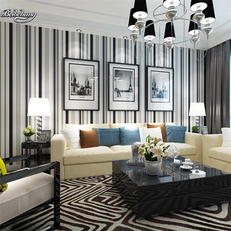 beibehang Modern color wallpaper yellow black and white bedroom background wallpaper living room stripes Mediterranean style
beibehang Modern color wallpaper yellow black and white bedroom background wallpaper living room stripes Mediterranean style